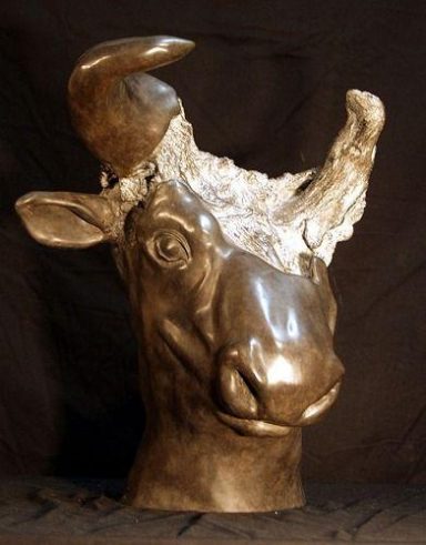 Minotaure  en Bronze