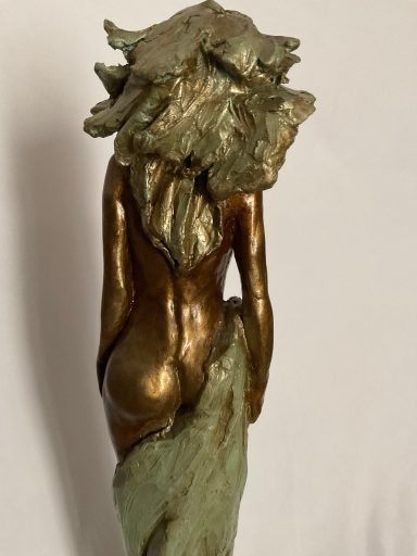 Victoire terre cuite 57 cm